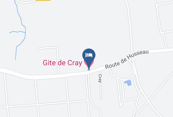 Indre Et Loire - Gite De Cray Maps