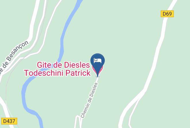 Jura - Gite De Diesles Todeschini Patrick Maps