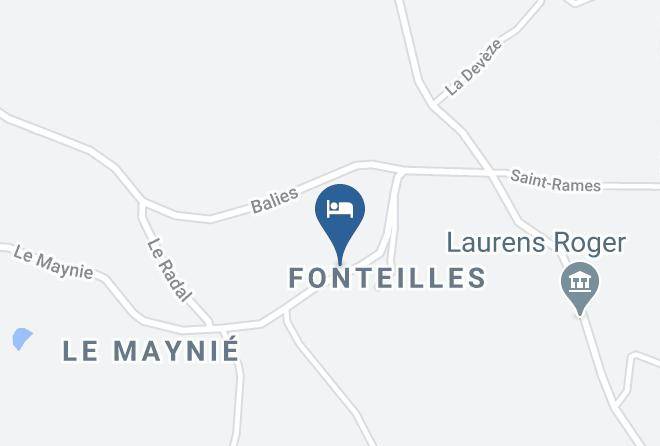 Aveyron - Gite De Fonteilles Lo Soulenquo Maps