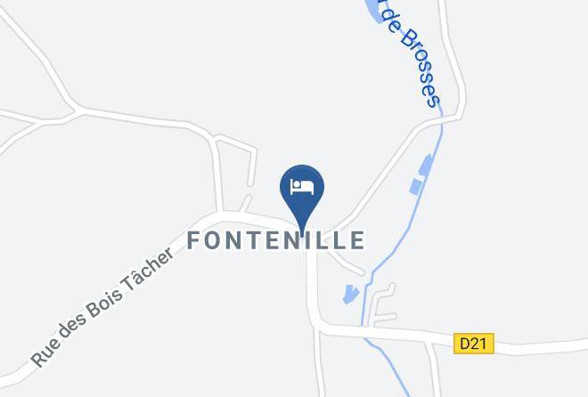 Yonne - Gite De Fontenille Maps