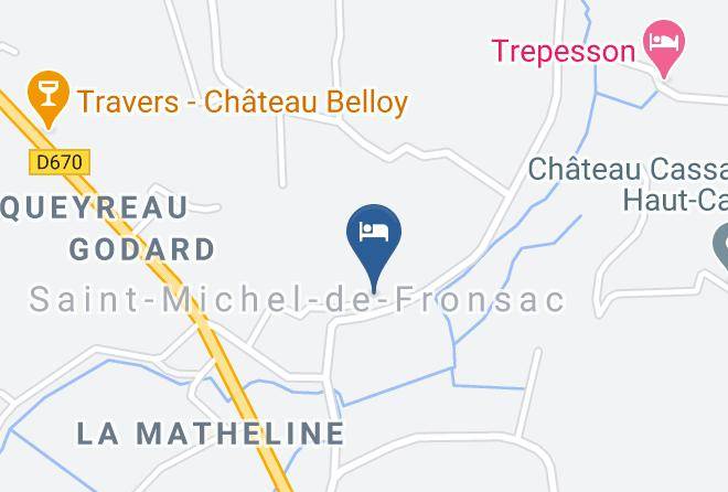 Gironde - Gite De France L'abbe Rambaud Maps