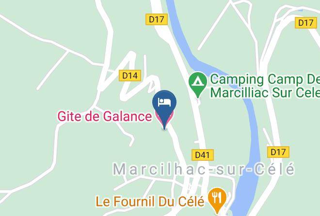Lot - Gite De Galance Maps