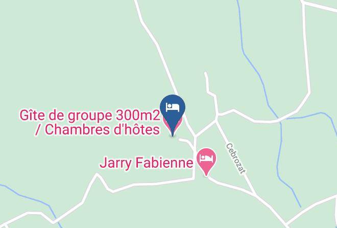 Puy De Dome - Gite De Groupe 300m Chambres D'hotes Maps
