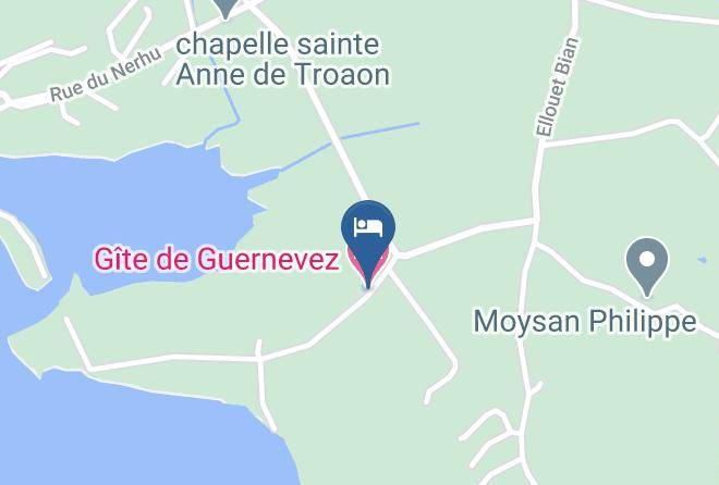 Finistere - Gite De Guernevez Maps