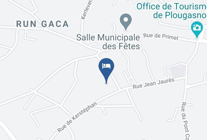 Finistere - Gite De Kerstephan Maps