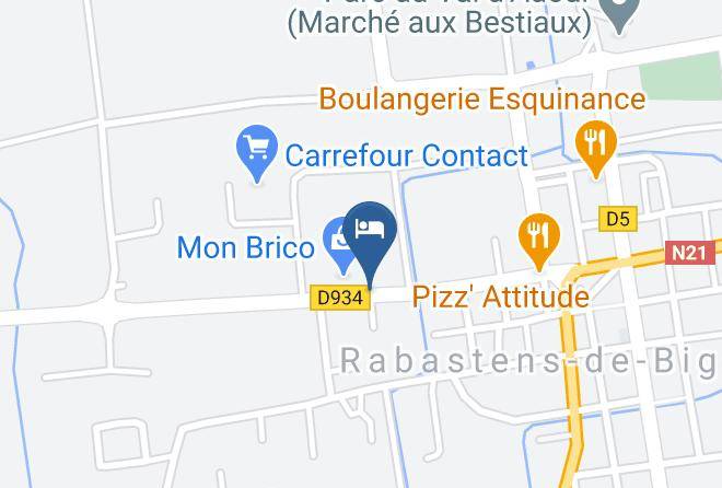 Hautes Pyrenees - Gite De L'alaric Maps