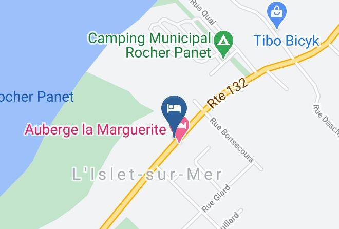 L Islet Regional County Municipality - Gite De L'anse Aux Oies Maps