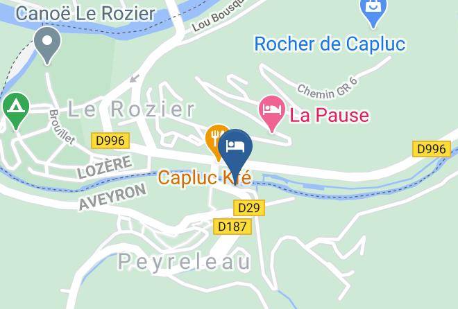 Aveyron - Gite De L'aubriete Maps