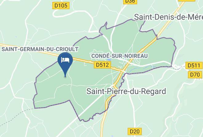 Calvados - Gite De L'aumondiere Maps