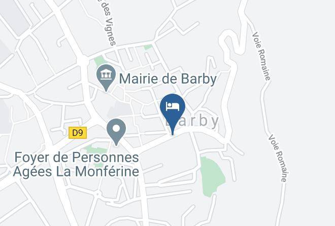 Savoie - Gite De L'ecole Maps