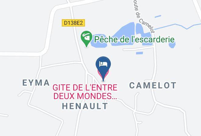 Gironde - Gite De L'entre Deux Mondes Fronsadais Villegouge Maps