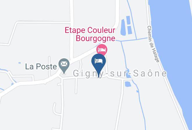 Saone Et Loire - Gite De L'escale Maps
