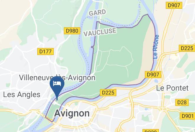 Vaucluse - Gite De L'ile D'avignon Maps