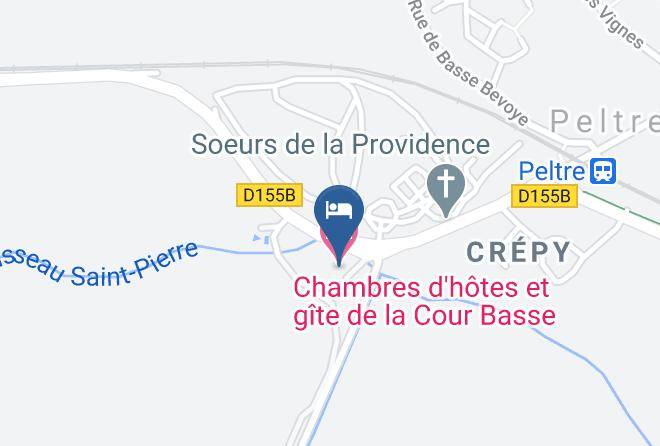 Moselle - Chambres D'hotes Et Gite De La Cour Basse Maps