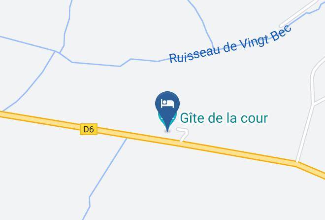 Calvados - Gite De La Cour Maps