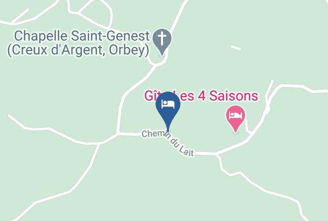 Haut Rhin - Gite De La Ferme Des Cerisiers Maps