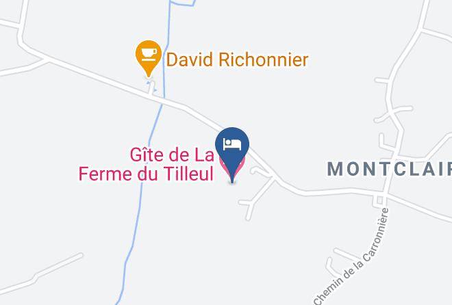 Ain - Gite De La Ferme Du Tilleul Maps