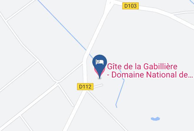 Loir Et Cher - Gite De La Gabilliere Domaine National De Chambord Maps