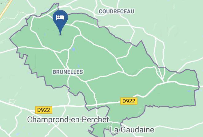 Eure Et Loir - Gite De La Gentilliere Maps
