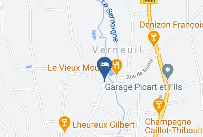 Marne - Gite De La Grand Cour Maps
