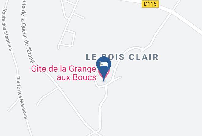 Loiret - Gite De La Grange Aux Boucs Maps