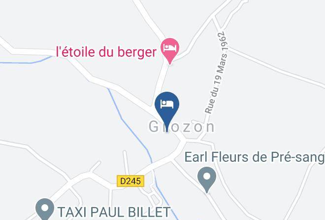 Jura - Gite De La Grozonne Maps