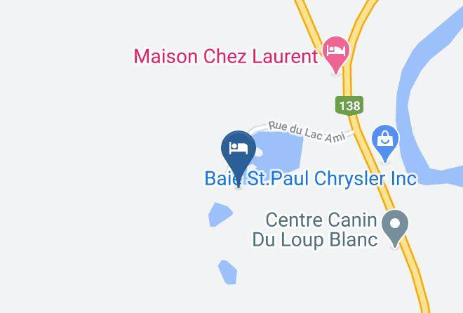 Charlevoix Regional County Municipality - Gite De La Maison Blanche Maps