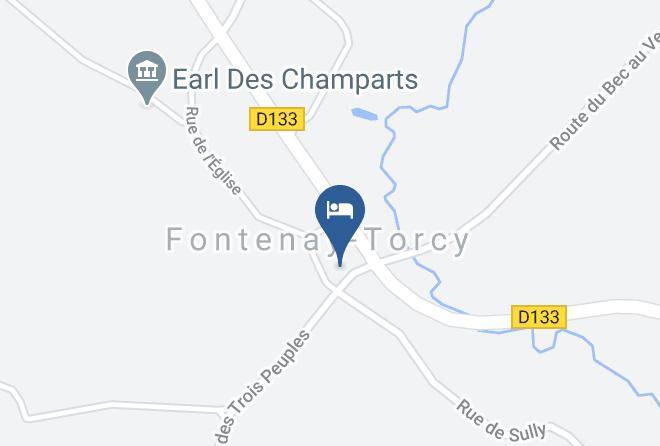 Oise - Gite De La Normandine Maps
