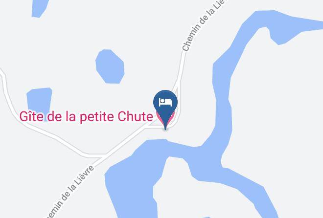 Le Domaine Du Roy Regional County Municipality - Gite De La Petite Chute Maps