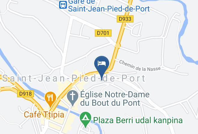 Pyrenees Atlantiques - Gite De La Porte Saint Jacques Maps