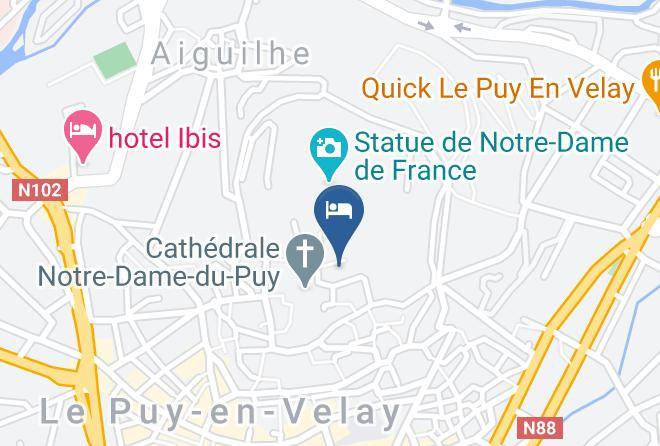 Haute Loire - Gite De La Prevote Maps