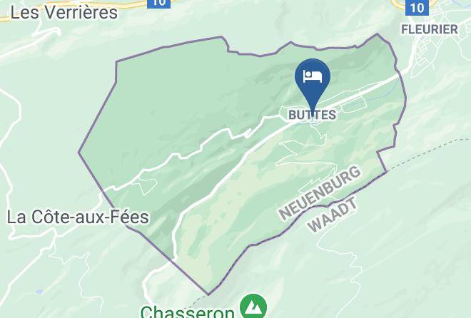Val De Travers - Gite De La Robella Maps
