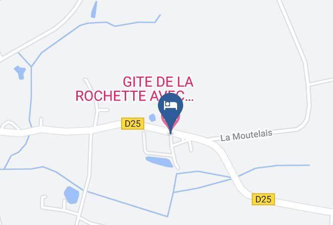 Ille Et Vilaine - Gite De La Rochette Avec Piscine Maps