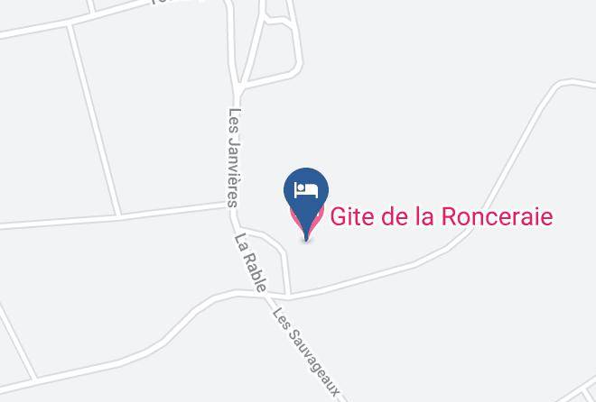 Loir Et Cher - Gite De La Ronceraie Maps