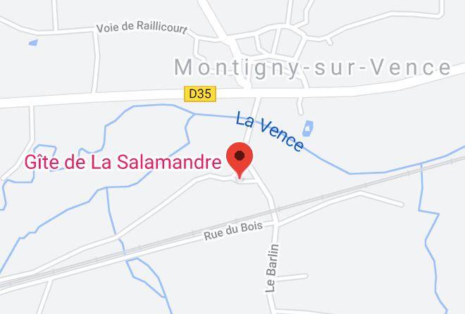 Ardennes - Gite De La Salamandre Maps