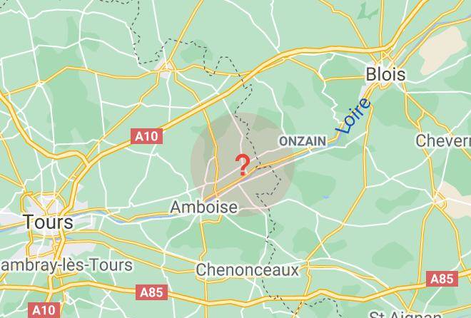 Indre Et Loire - Gite De La Touche Maps