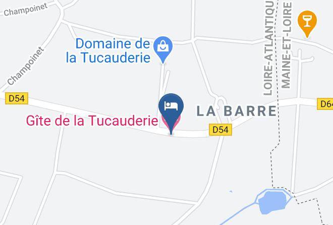 Loire Atlantique - Gite De La Tucauderie Maps