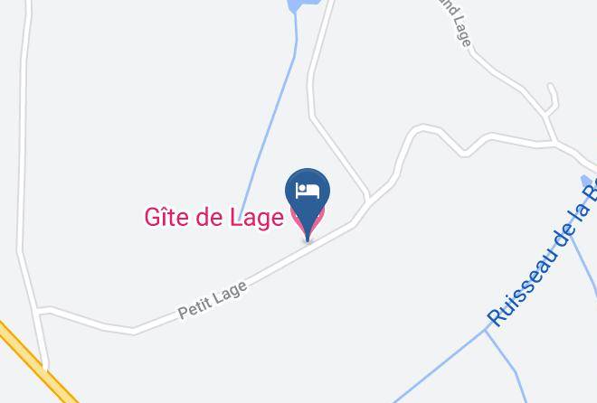 Allier - Gite De Lage Maps