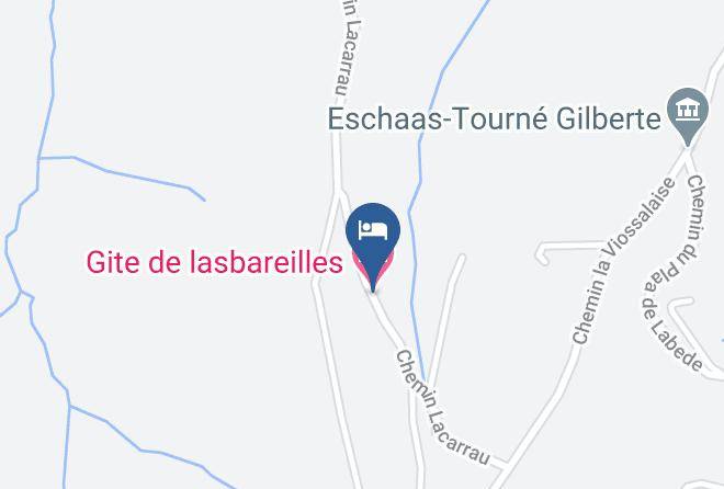 Pyrenees Atlantiques - Gite De Lasbareilles Maps