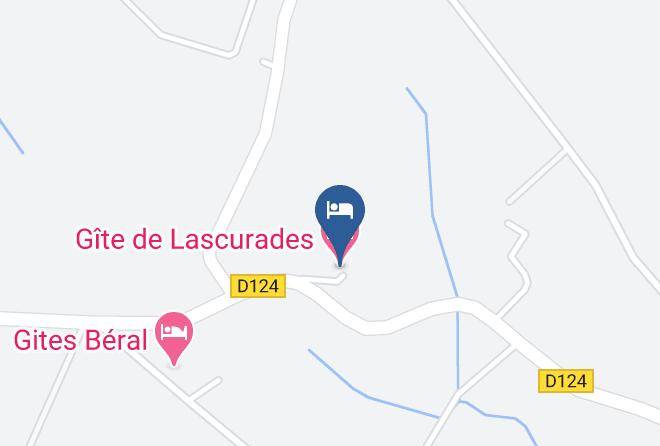 Lot Et Garonne - Gite De Lascurades Maps
