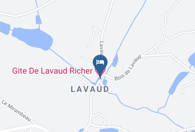 Deux Sevres - Gite De Lavaud Richer Maps
