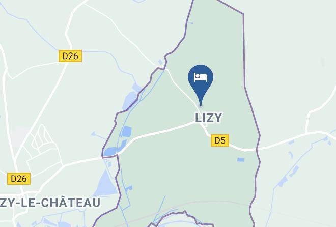 Aisne - Gite De Lizy Maps
