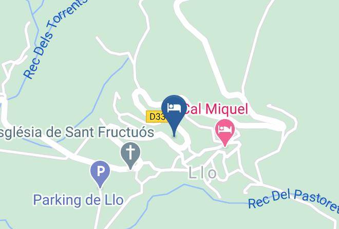 Pyrenees Orientales - Gite De Llo Maps