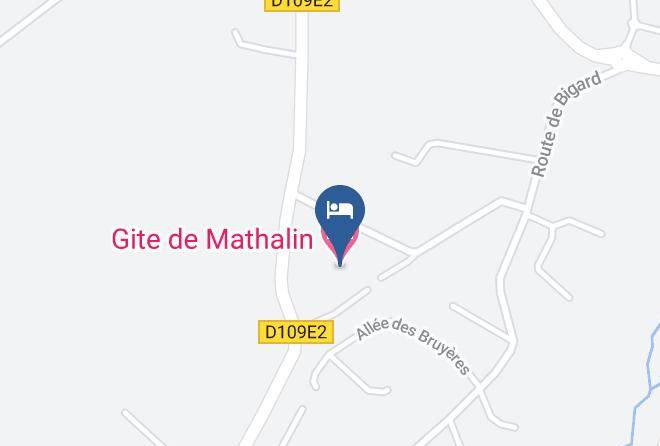 Gironde - Gite De Mathalin Maps