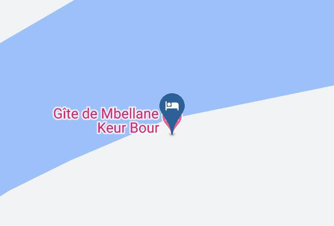 Foundiougne - Gite De Mbellane Keur Bour Maps