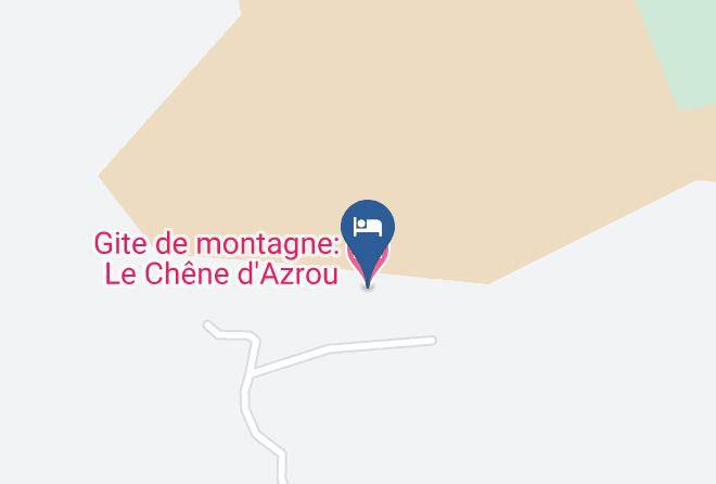 Fes Boulemane - Gite De Montagne Le Chene D'azrou Maps