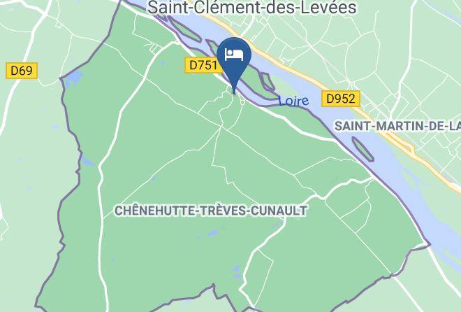 Maine Et Loire - Gite De Montecler Maps