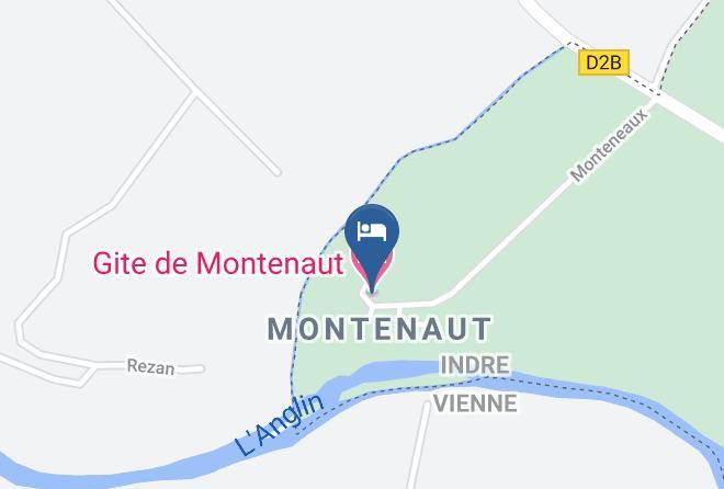 Indre - Gite De Montenaut Maps