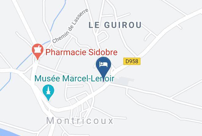 Tarn Et Garonne - Gite De Montricoux Maps