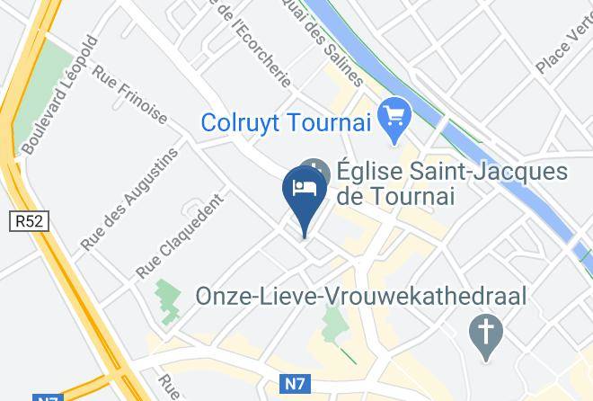 Gite De Patrimoine Grain D'or 1 Tournai Map